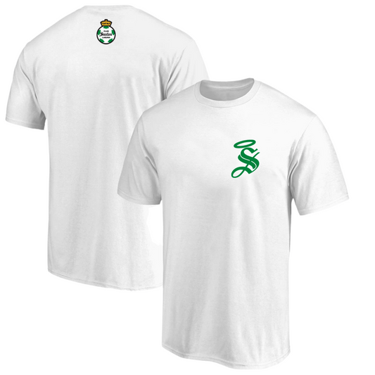 PLAYERA "S" LETTERHEAD NEGRO LOGO