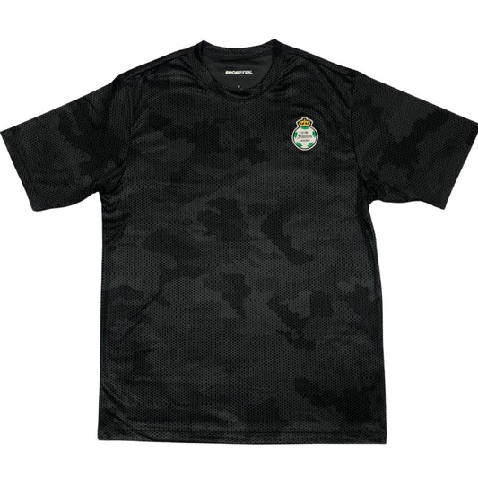 PLAYERA SANTOS CAMUFLAJE GRIS