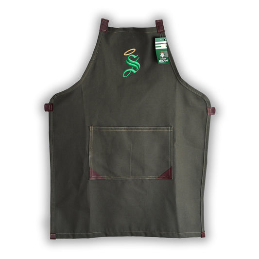 MANDIL EMBLEMA SANTOS EN COLOR VERDE