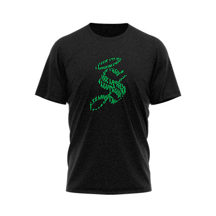 PLAYERA NEGRA SANTOS LET