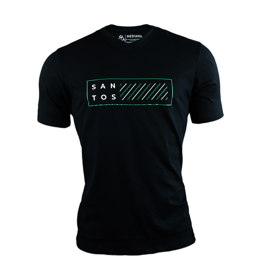 PLAYERA CONTENDER CLUB SANTOS EDICION LIMITADA, MODELO RAYAS