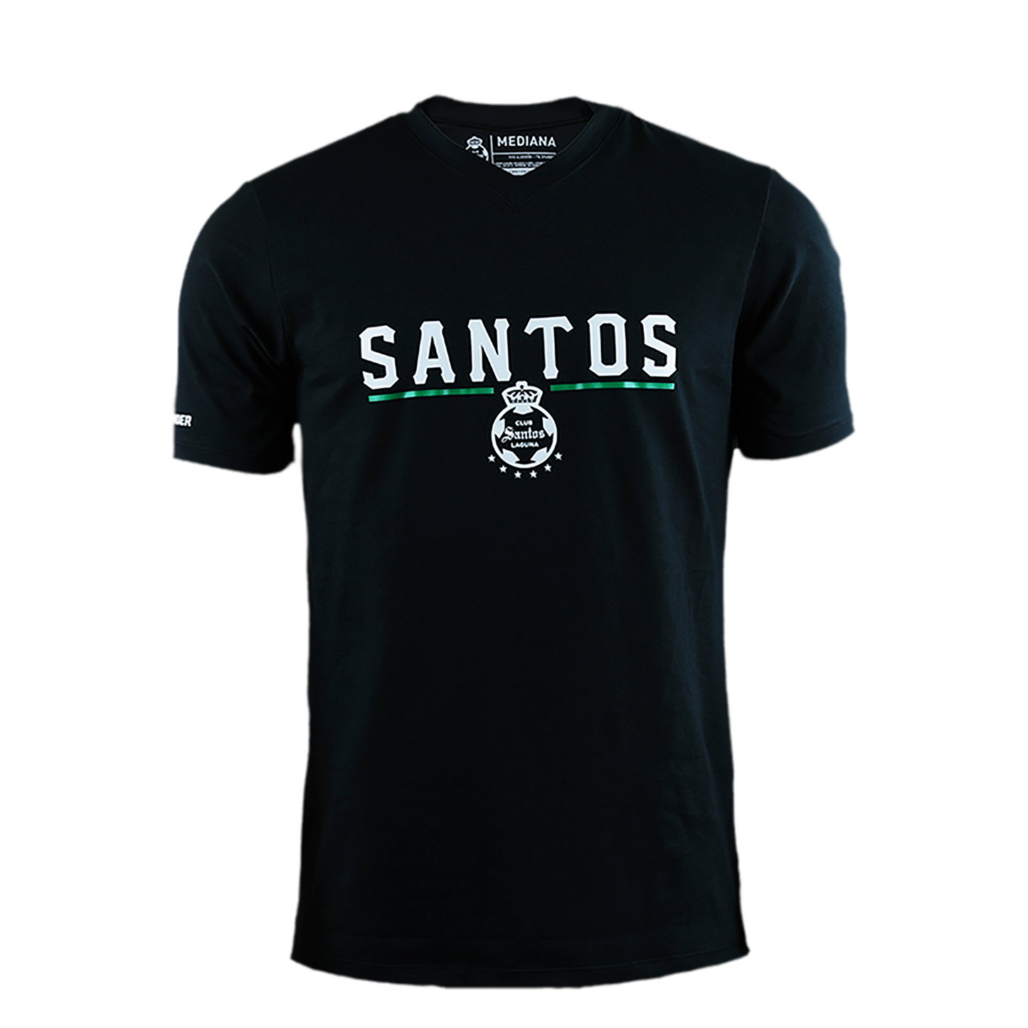 PLAYERA CONTENDER CLUB SANTOS EDICION LIMITADA, MODELO EMBLEMA