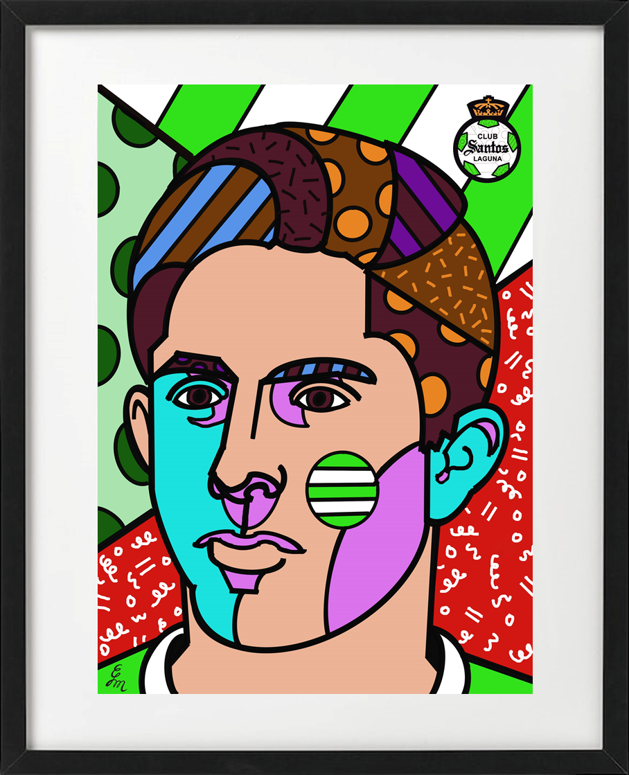 CUADRO ESTILO POP ART JUGADORES CSL
