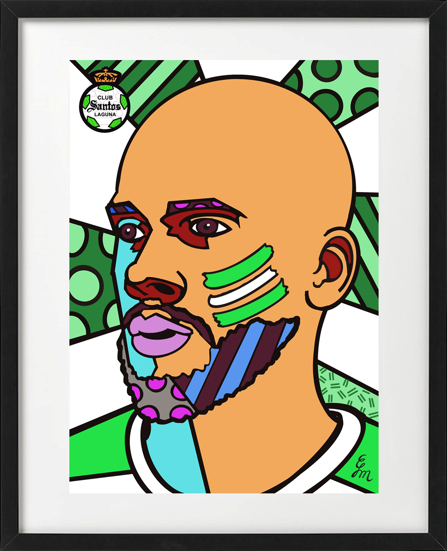 CUADRO ESTILO POP ART JUGADORES CSL
