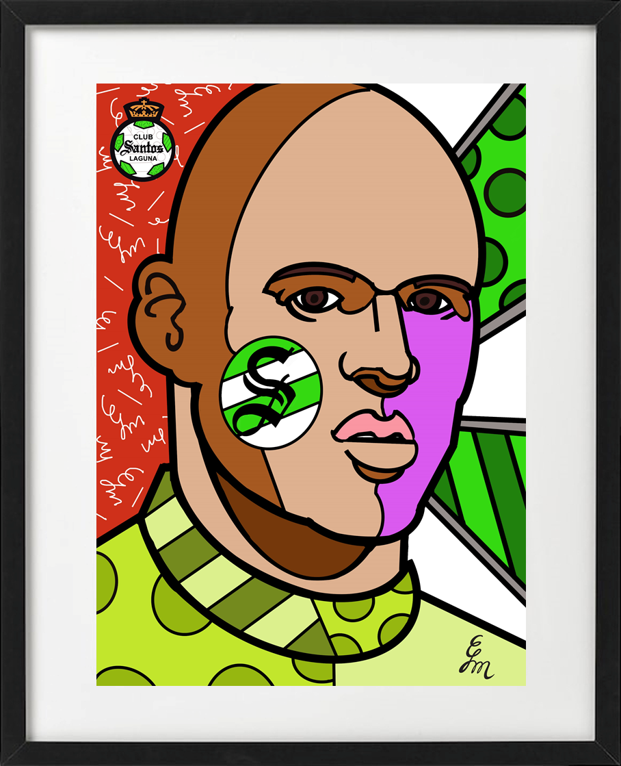 CUADRO ESTILO POP ART JUGADORES CSL