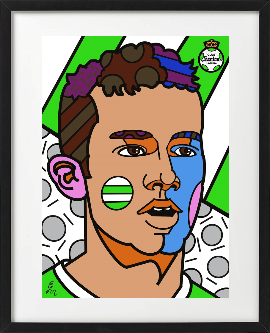 CUADRO ESTILO POP ART JUGADORES CSL