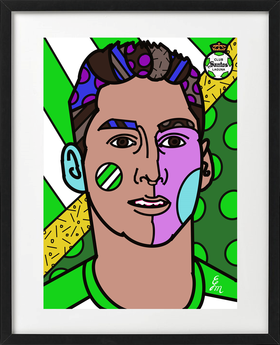 CUADRO ESTILO POP ART JUGADORES CSL