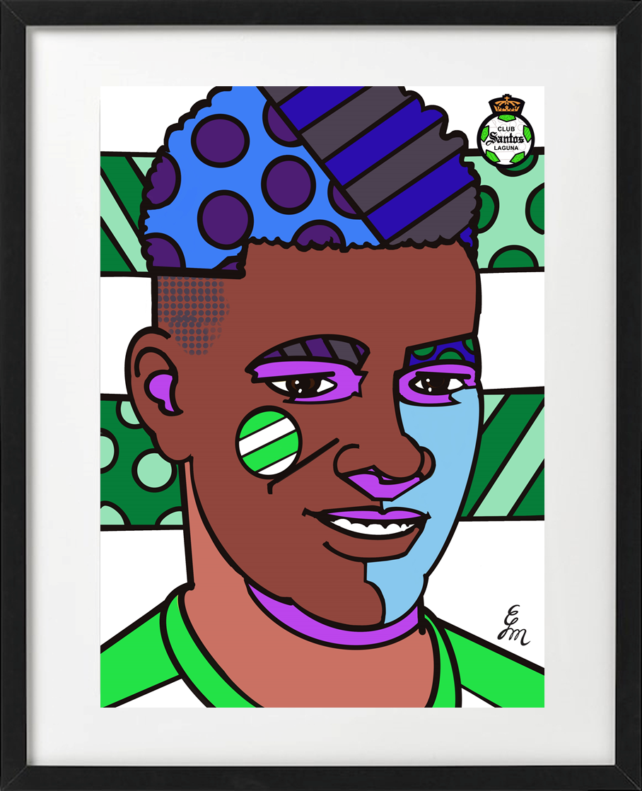 CUADRO ESTILO POP ART JUGADORES CSL
