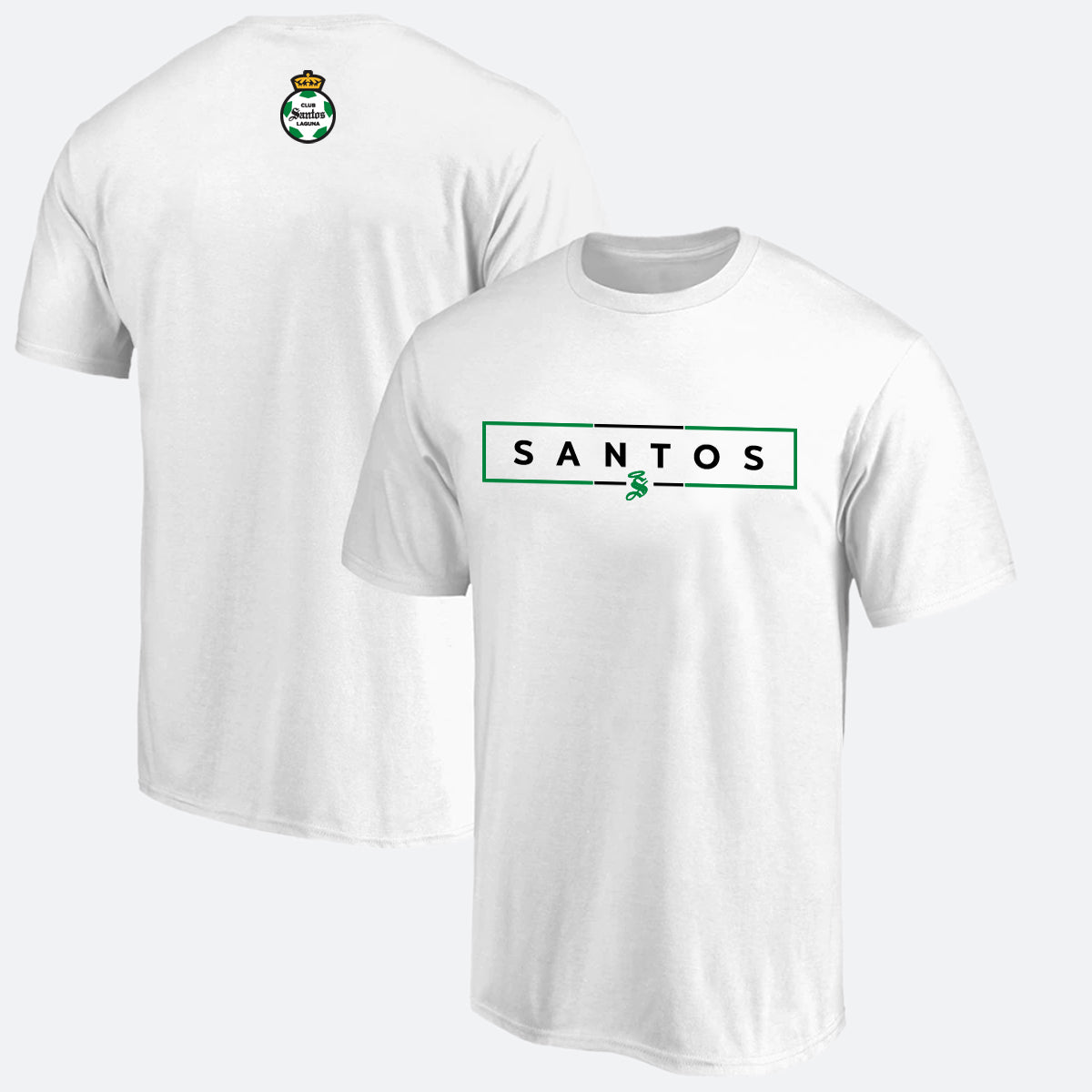 PLAYERA SANTOS Est.1983 BICOLOR BOX