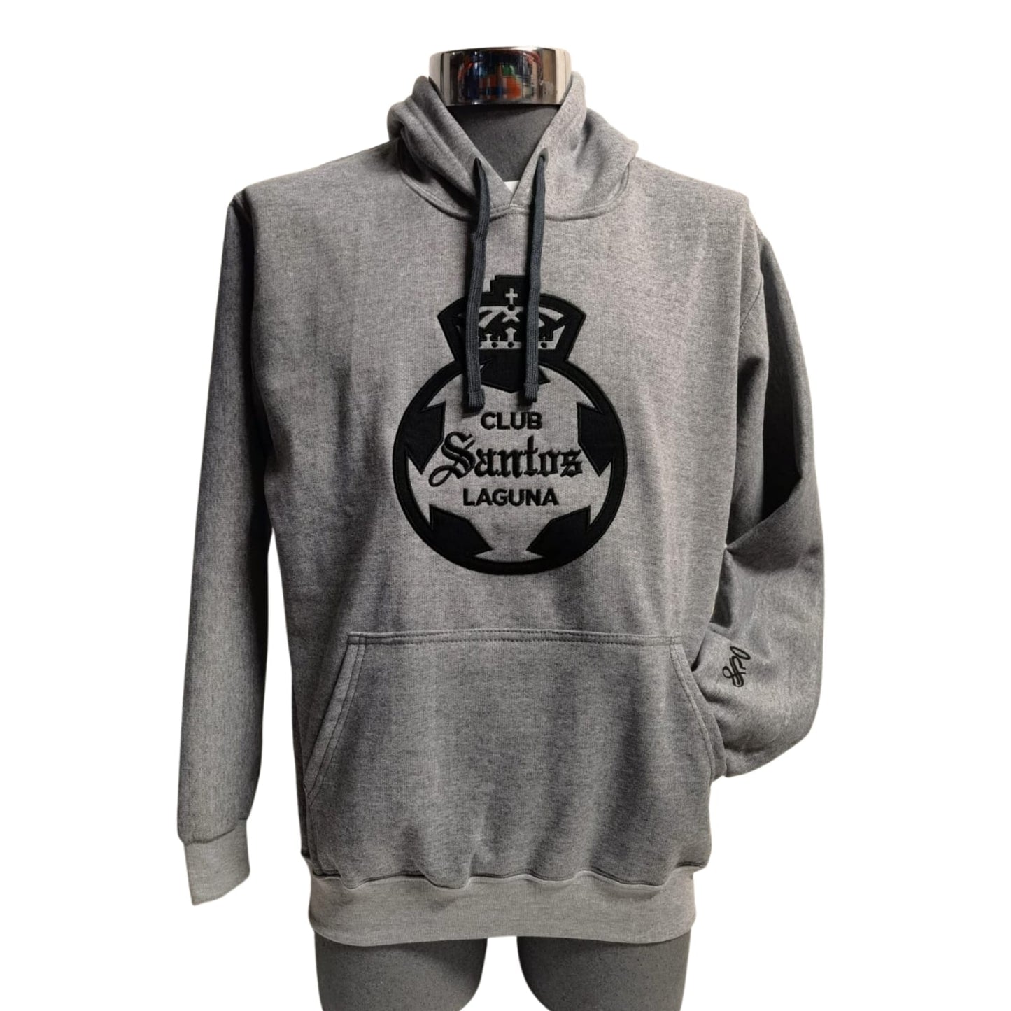 SUDADERA GUERRERA, EN COLOR GRIS