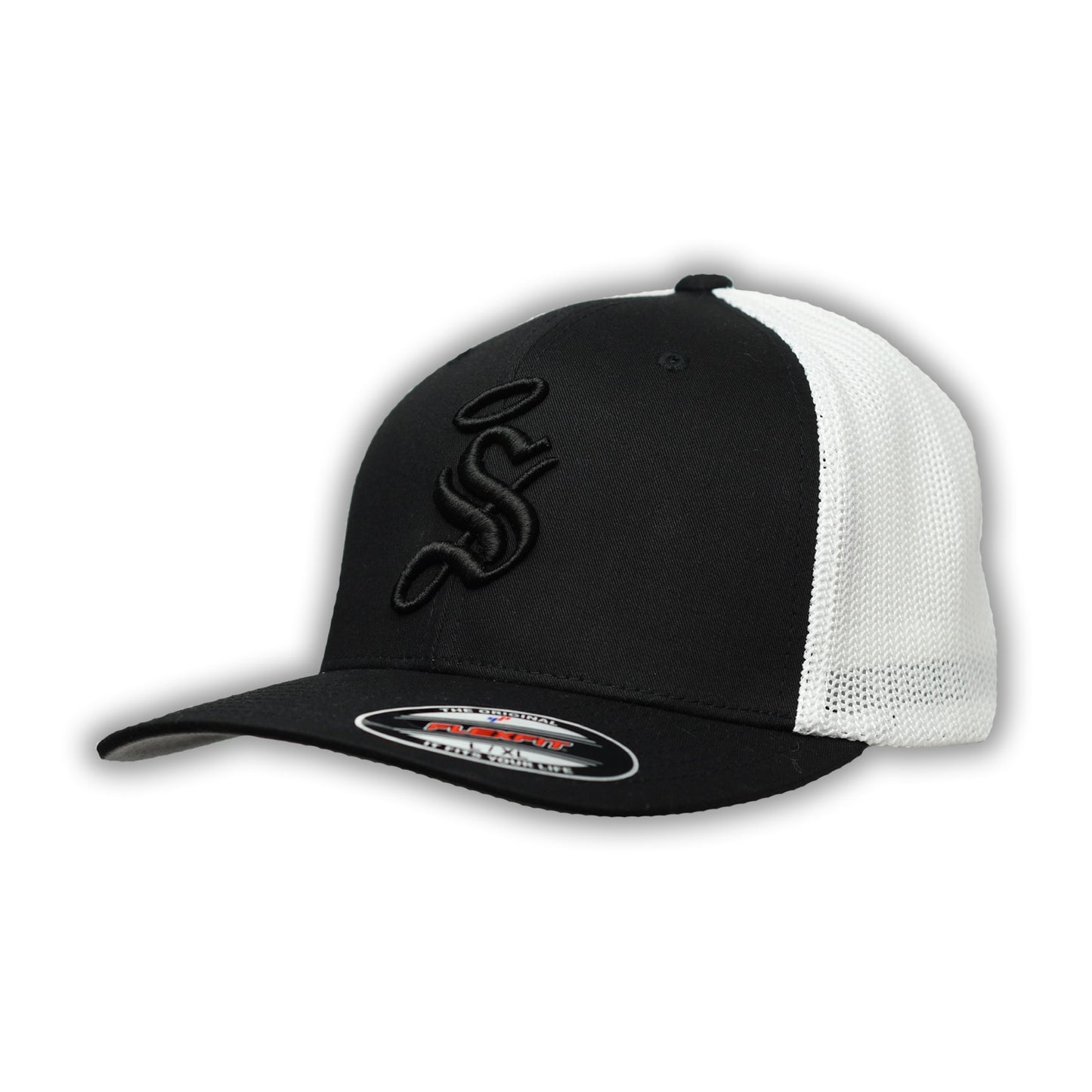 GORRA FLAT SANTOS BLACK/WHITE