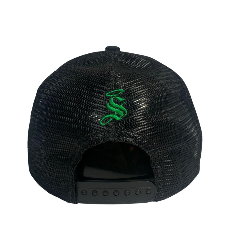 GORRA CSL BORDADO 3D WHITE OVER GREEN