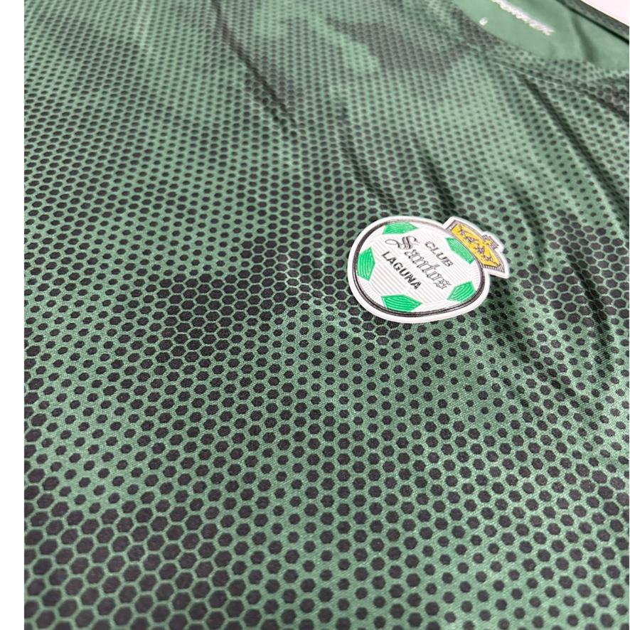 PLAYERA SANTOS CAMUFLAJE VERDE MILITAR