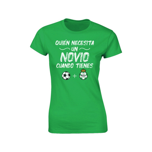 PLAYERA SANTOS SAN VALENTIN NOVIO