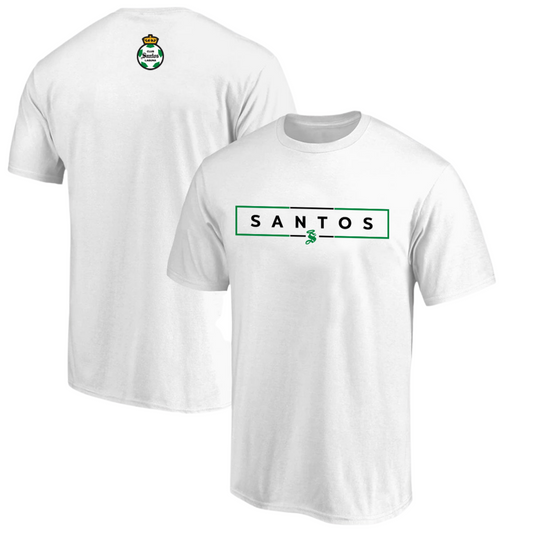 PLAYERA SANTOS Est.1983 BICOLOR BOX