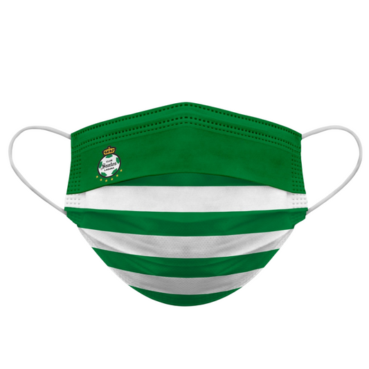 CUBREBOCAS SANTOS, EN COLOR VERDE