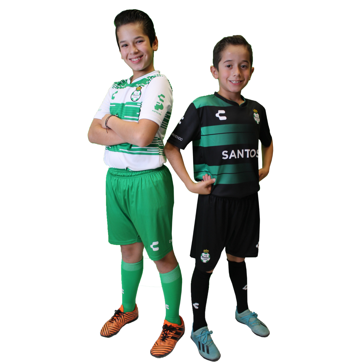 KIT OFICIAL DE ACADEMIAS DE FUTBOL SANTOS PARA NIÑO LOCAL