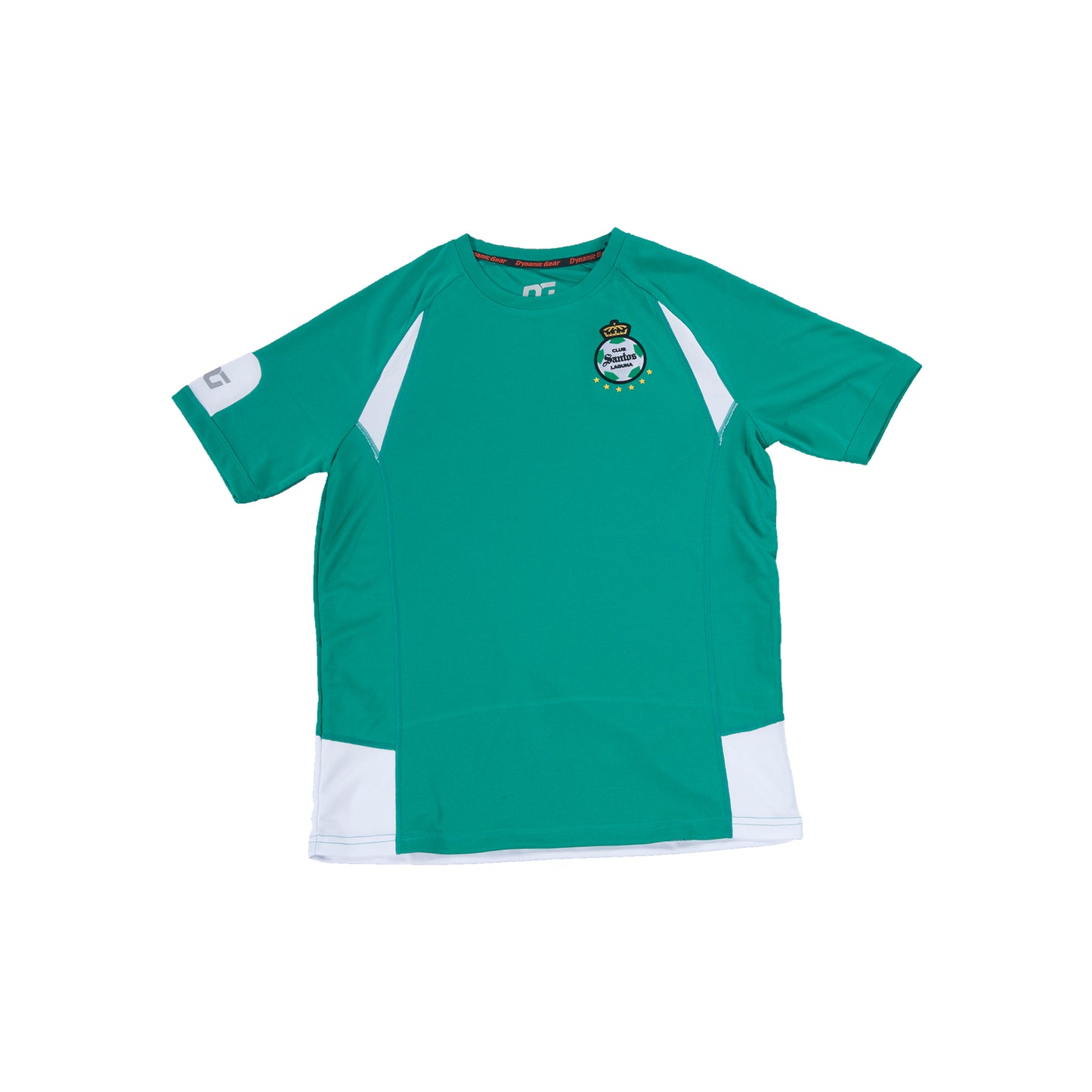 PLAYERA SANTOS, EN COLOR VERDE