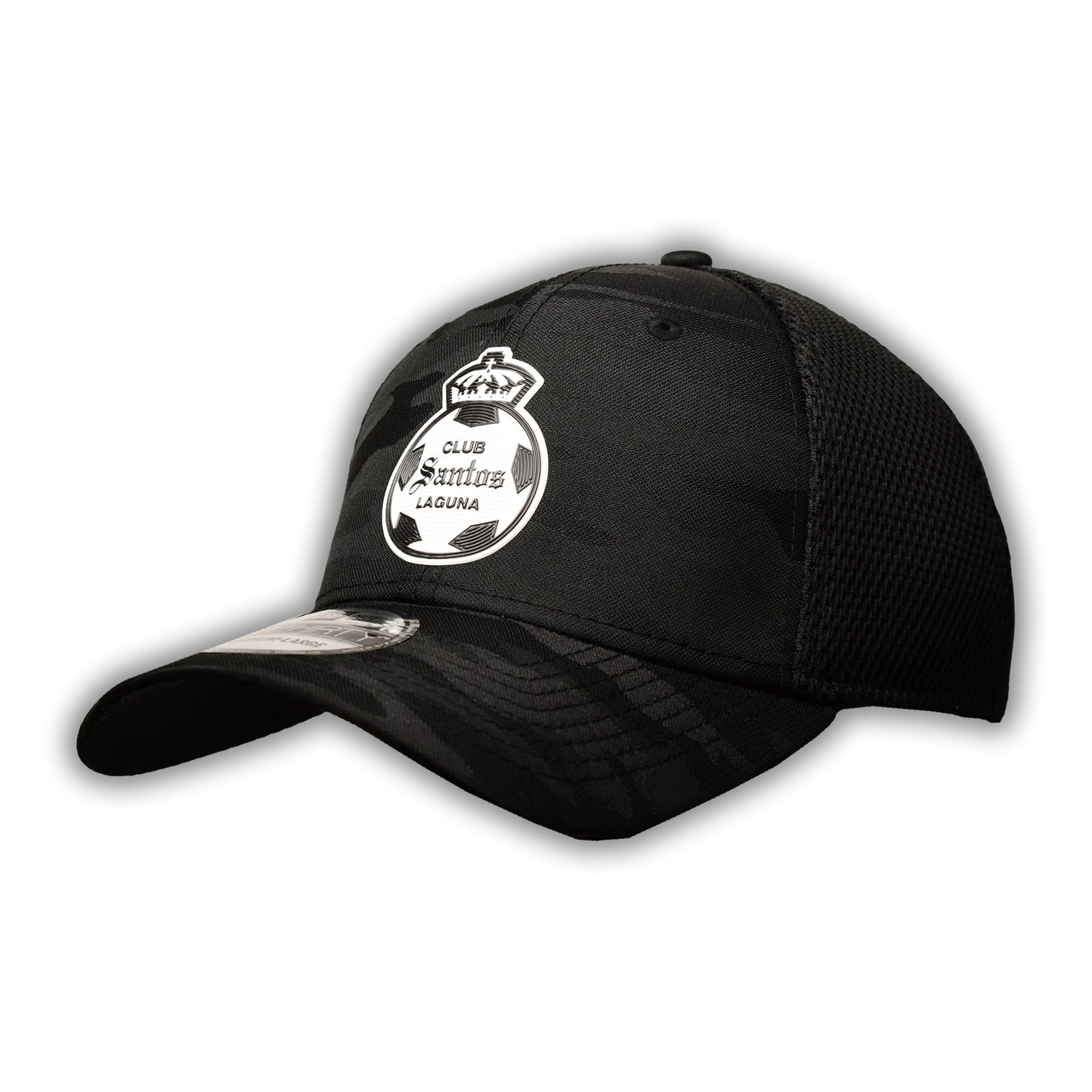 GORRA CAMUFLAJE ESCUDO MONOCROMATICO SANTOS