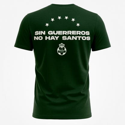 PLAYERA CSL SIN GUERREROS NO HAY SANTOS OVS