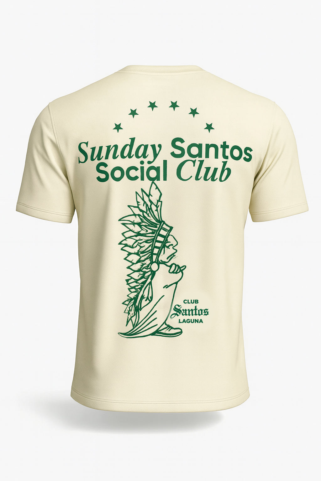 PLAYERA CLUB SANTOS LAGUNA SUNDAY VINTAGE OVS