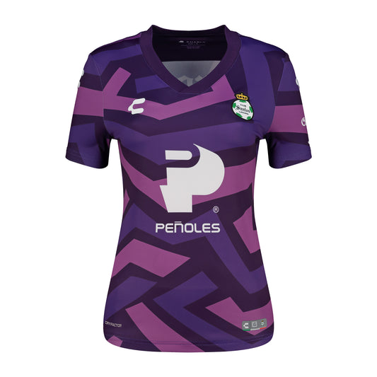 JERSEY LOCAL PORTERO MANGA CORTA DAMA CLUB SANTOS 26/27