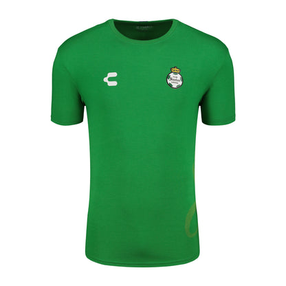 PLAYERA DE TRASLADO VERDE SANTOS PARA CABALLERO 24/25