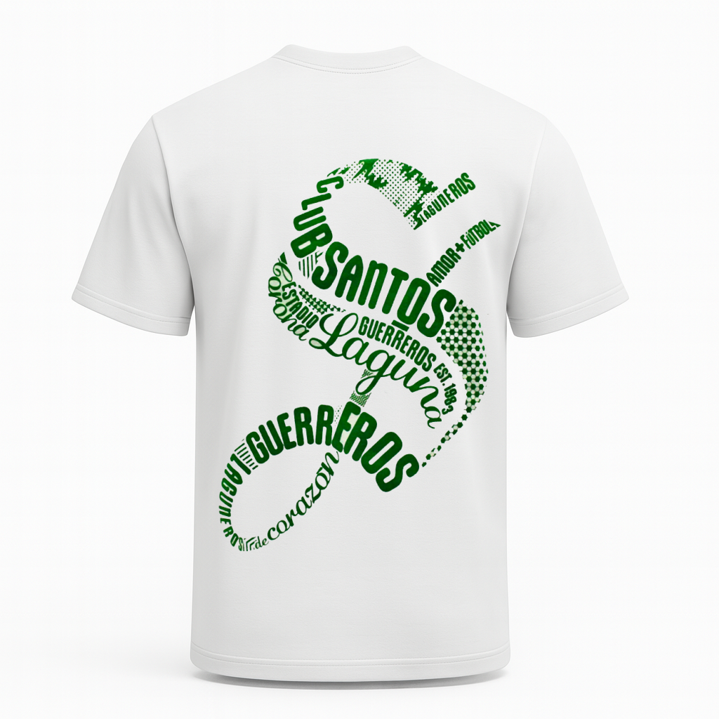 PLAYERA CLUB SANTOS LAGUNA VIBES