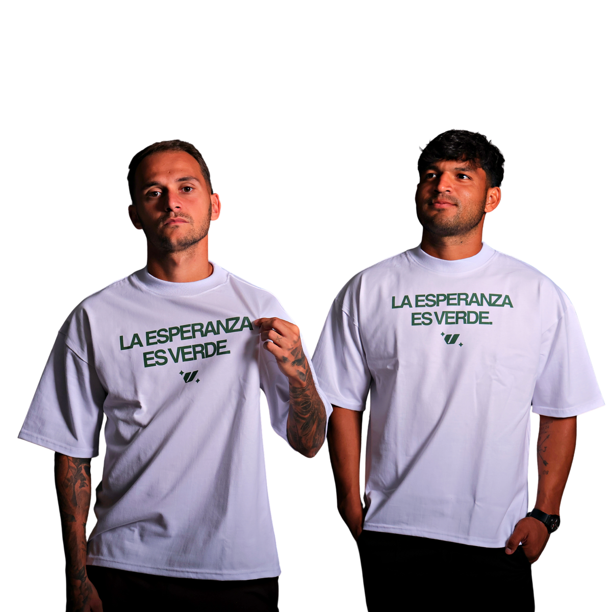 PLAYERA OVERSIZE LA ESPERANZA ES VERDE CSL