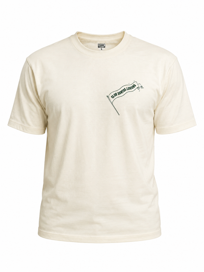 PLAYERA NATURAL GREEN OVERSIZE