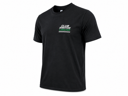 PLAYERA BLACK CLUB SANTOS RACING OVERSIZE