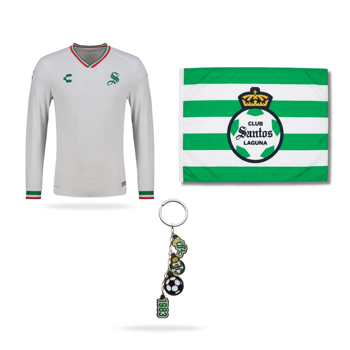COMBO 1 JERSEY+LLAVERO+BANDERA