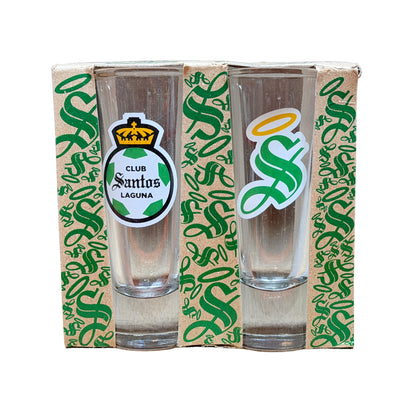 Vasos Tequileros Santos Laguna – Set de 2pz