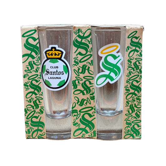 Vasos Tequileros Santos Laguna – Set de 2pz