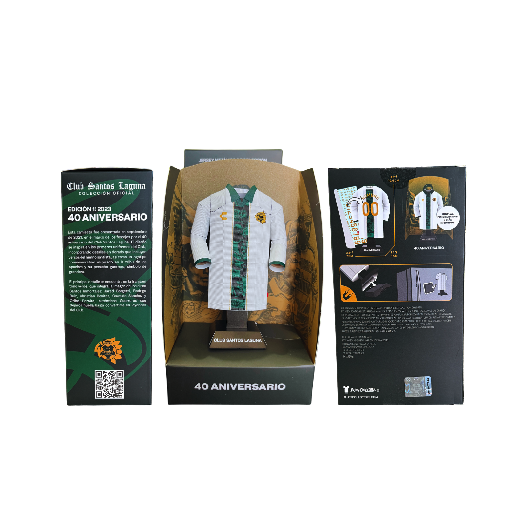 JERSEY METÁLICO DE COLECCIÓN EDICIÓN 40 ANIVERSARIO CSL