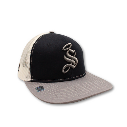 GORRA "S" ORIGINAL AZUL/GRIS