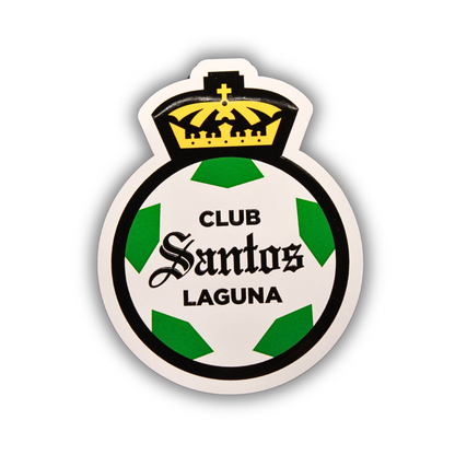 STICKER ESCUDO CSL EN VINIL BLANCO