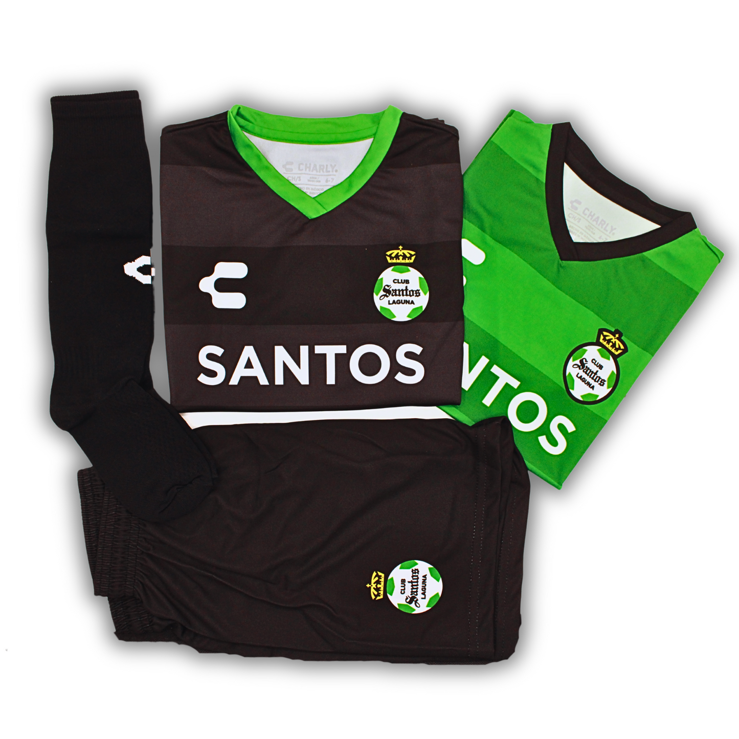 KIT DE ENTRENAMIENTO OFICIAL SANTOS PARA NIÑO