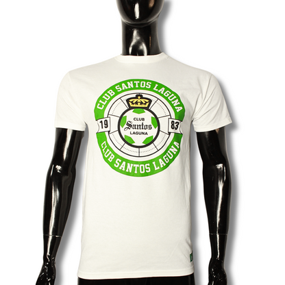 PLAYERA SANTOS EDICIÓN ESCUDO REDONDO 1983