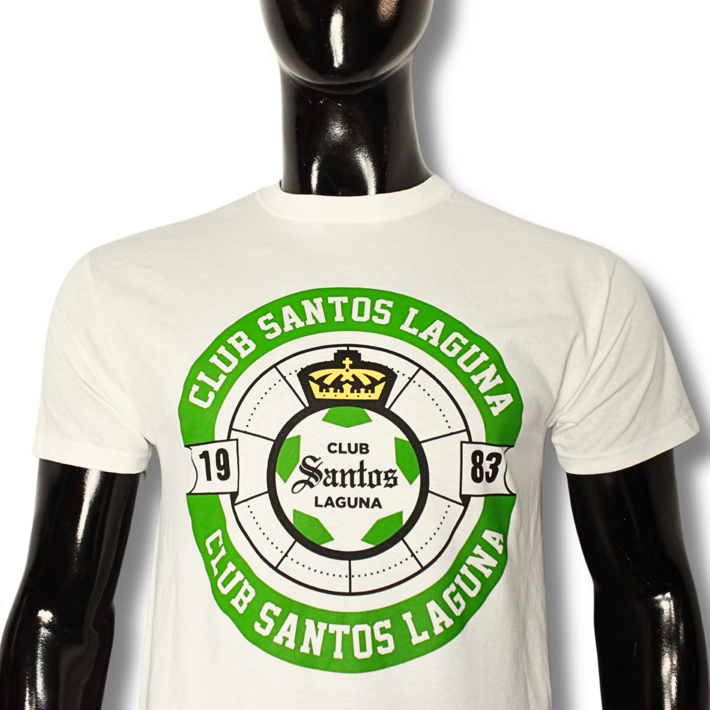 PLAYERA SANTOS EDICIÓN ESCUDO REDONDO 1983