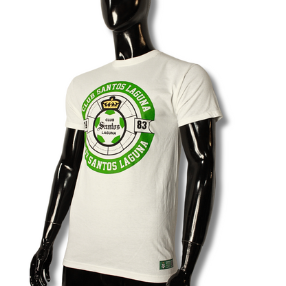 PLAYERA SANTOS EDICIÓN ESCUDO REDONDO 1983