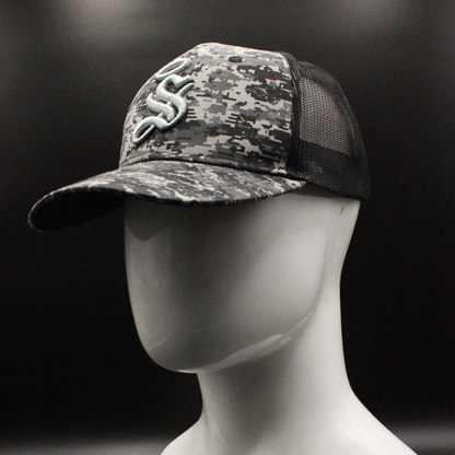 GORRA "S" SANTOS CAMUFLAJE EN COLOR GRIS