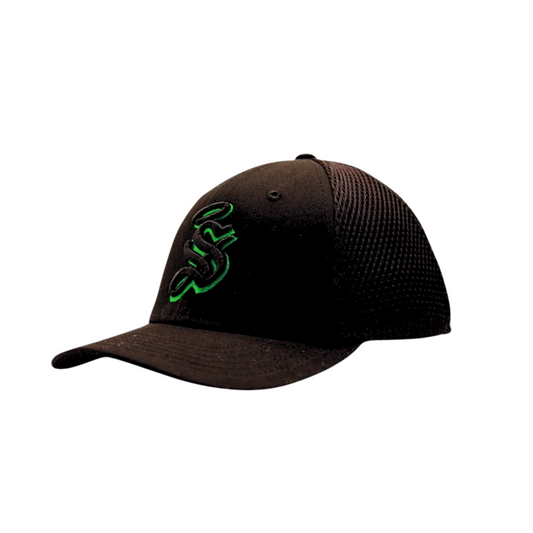 GORRA BLACK GREEN OUTLINE INFANTIL