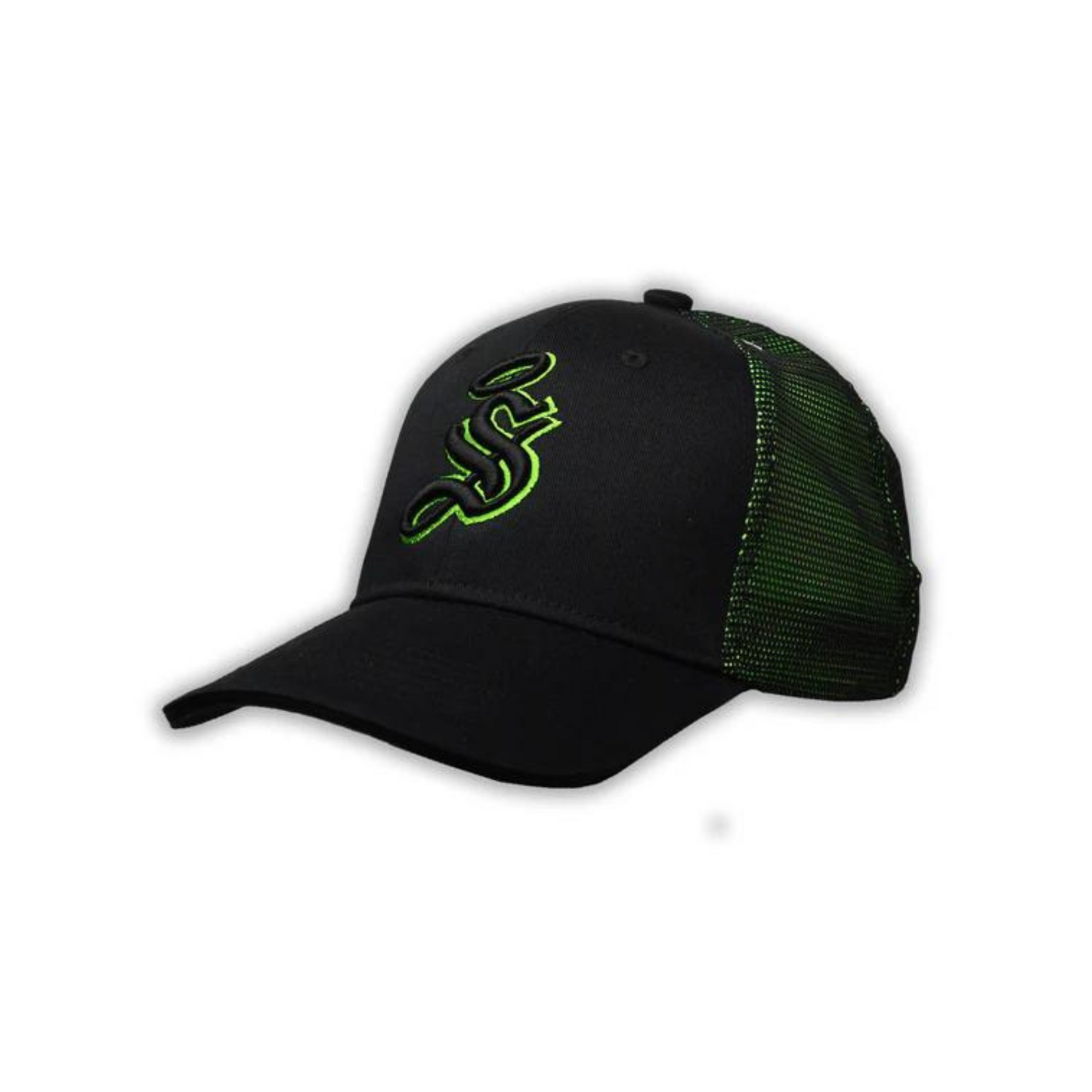 GORRA EMBLEMA SANTOS EN COLOR VERDE/NEGRO