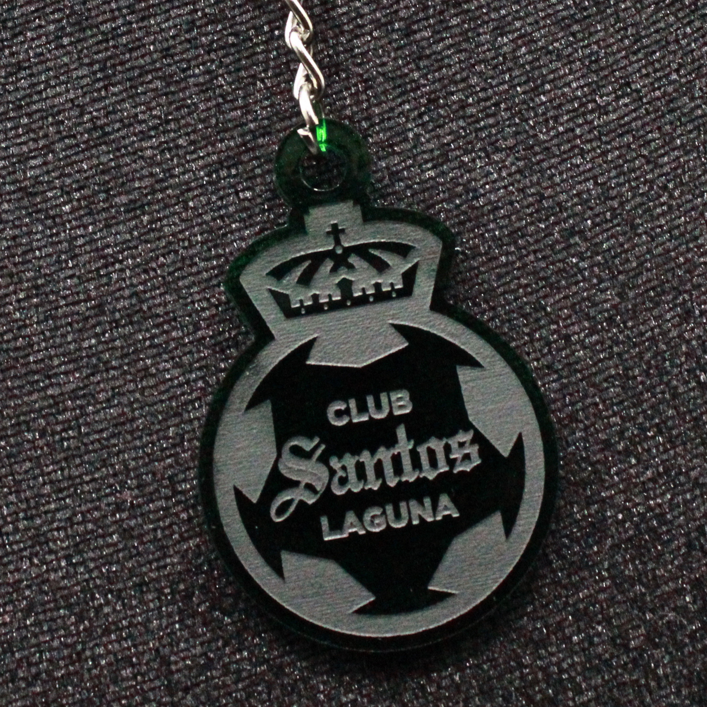 LLAVERO ACRILICO SANTOS LAGUNA ESCUDO