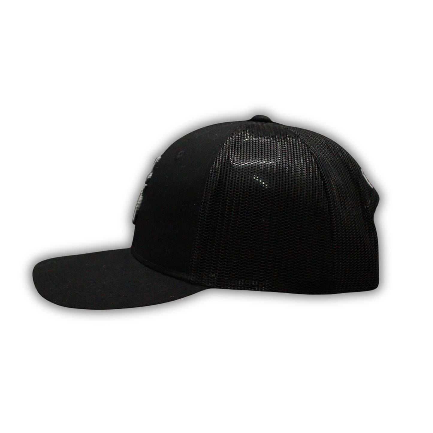 GORRA "S" 3D EN COLOR NEGRO