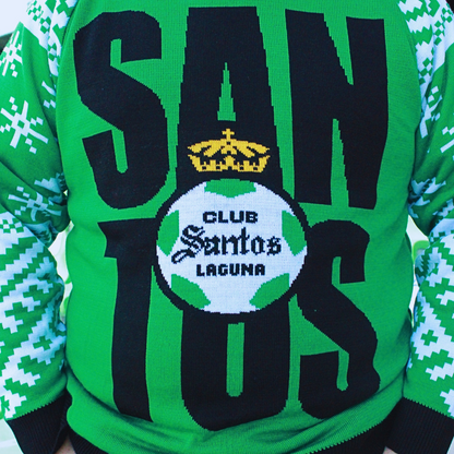 SUÉTER ÁRTICO ESCUDO CLUB SANTOS LAGUNA