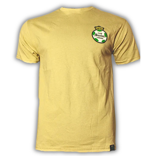 PLAYERA INSTITUCIONAL BEIGE LOGO EN PECHO