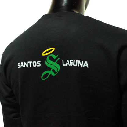 CREWNECK INSITUCIONAL ESCUDO CLUB SANTOS LAGUNA