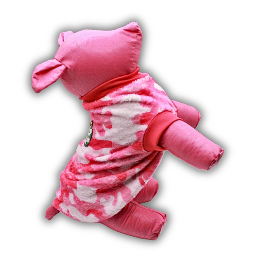 SUETER PINK AFELPADO PARA MASCOTA